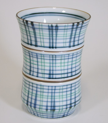 Arita Bamboo-shaped yunomi cup