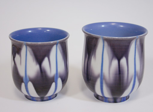Kutani yusai yuinomi from Hakuho kiln