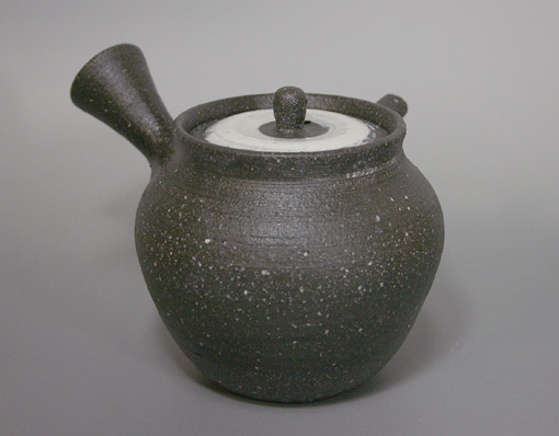 Banko teapot -Kokudi teapot kyusu teapot by Shimizu Ushio