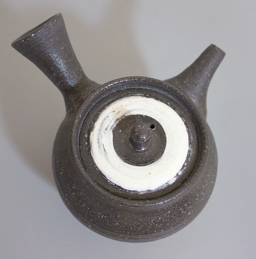 Banko teapot -Kokudi teapot kyusu teapot by Shimizu Ushio