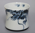Blue dragon cup from Aokobo studio