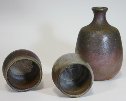 Bizen sangiri sake set