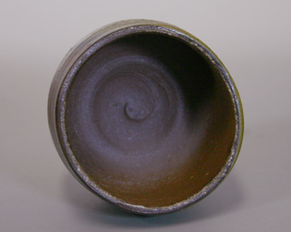 Japanese pottery - Bizen ware sake cup