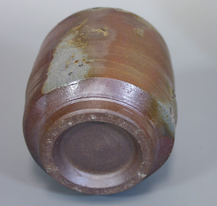 Japanese pottery - Bizen yohen yunomi