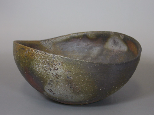 Bizen yohen bowl