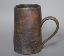 Bizen beer mug