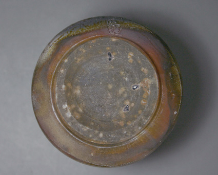 Japanese pottery - Bizen yohen yunomi teacup
