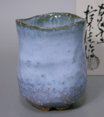 Aohagi yunomi by Mukuhara Kashun
