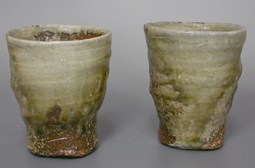 Iga ash glazed yunomi
