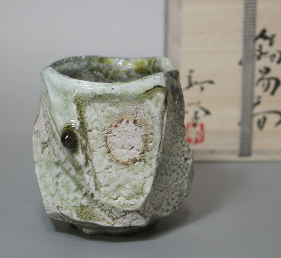 Iga pottery yunomi