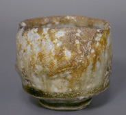 Iga ash glaze guinomi
