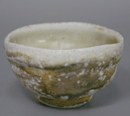 Iga ash glaze guinomi