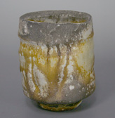 Iga ash glaze yunomi