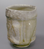 Iga ash glaze yunomi