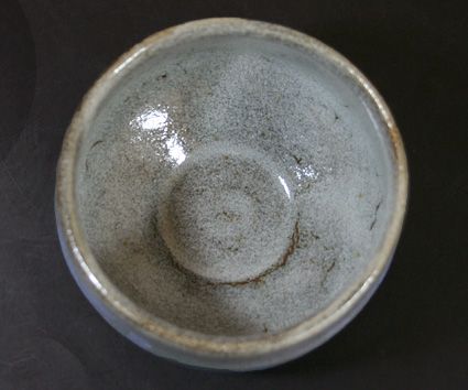 Kutani aoginsai matcha chawan