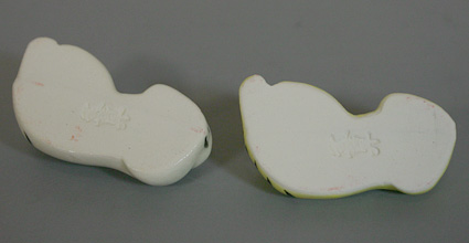 Kyoto ware-Chopstick rests - pair of tigers