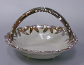 Japanese pottery - Yukisasa dish by Ito Kenichi