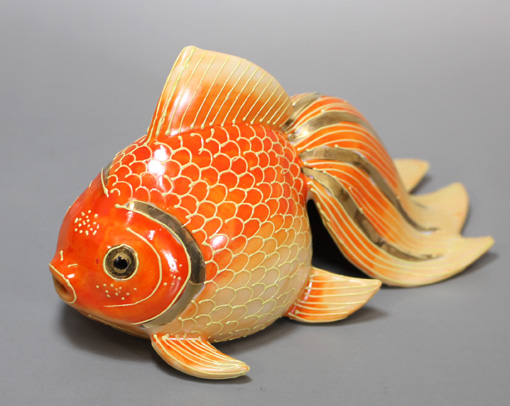 Kutani moriage goldfish