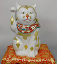 Kutani old maneki neko