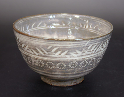 Mishima matcha chawan