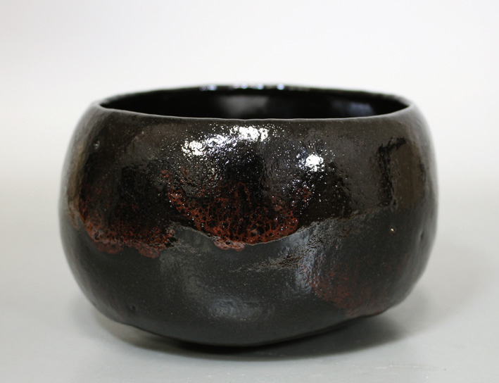 Kuro raku Matcha bowl