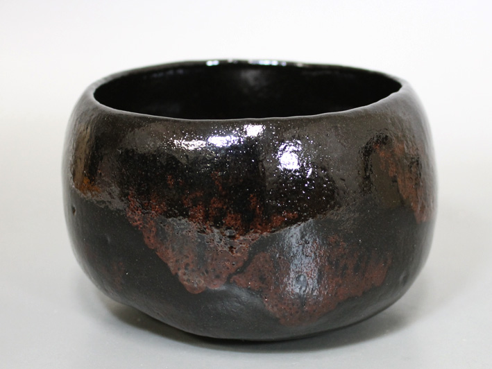 Kuro raku Matcha bowl