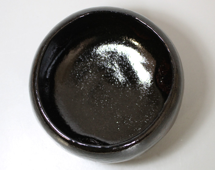 Kuro raku Matcha bowl