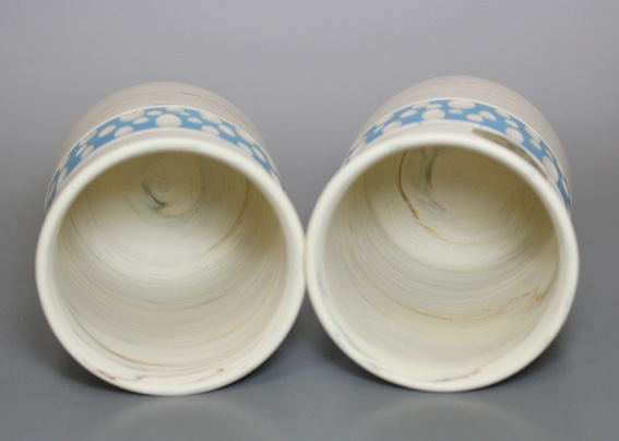 Tokoname handcrafted cup by Kenji