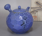 Tokoname Mayake teapot by Konishi Yohei