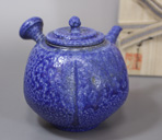 Tokoname Mayake teapot by Konishi Yohei