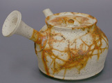 Japanese pottery Tokoname Teapot by Konishi Yohei