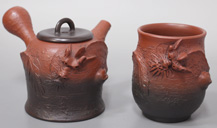 Dragon kyusu teapot by Motozo