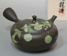 Japanese pottery - Tokoname teapots