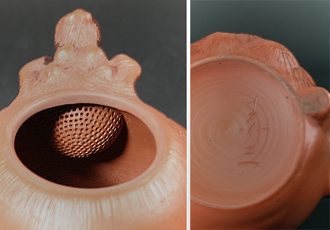 Tokoname Tanuki Teapot for Japanese green tea