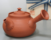 Japanese pottery Tokoname teapot by Yamada Sou