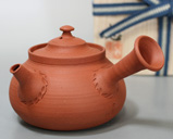 Japanese pottery Tokoname teapot by Yamada Sou