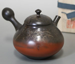 Tokoname teapot by Mizuno Yokei