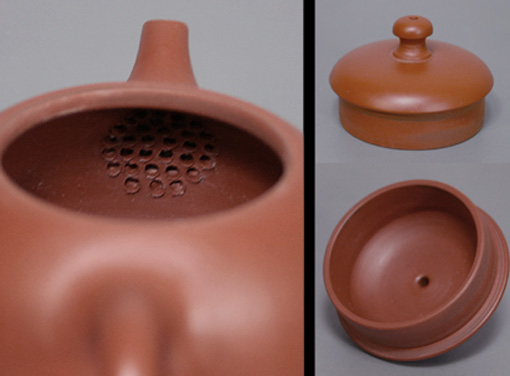 Japanese pottery- Tokoname kyusu teapot by Yoshiki