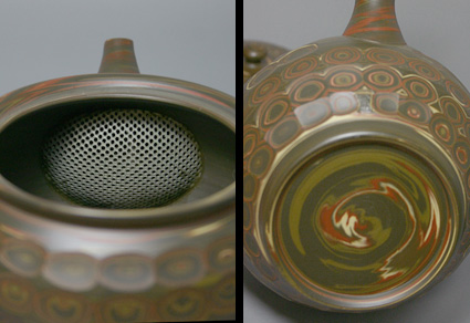 Japanese Tokoname teapot by Yusen