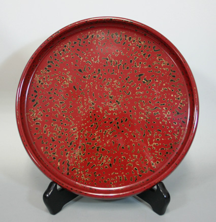 Japanese Lacquerware - Tsugaru nuri obon tray