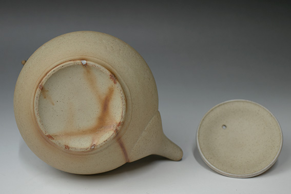Dobin style teapot from Unzen kiln