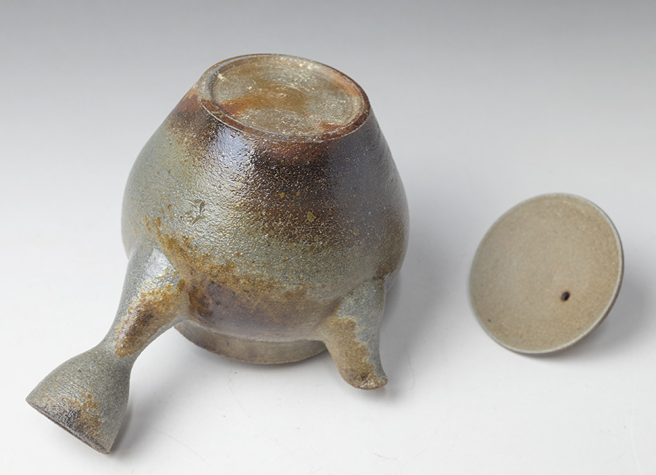 Banko teapot by Otsuki Shun - side view