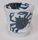 Aritayaki porcelain shochu cup