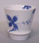 Aritayaki porcelain shochu cup