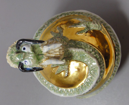 Hand crafted dragon ornament by Mukaeda Hidehito (Warabe Studio)
