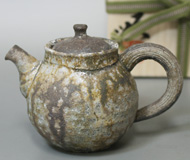 Echizen wood-fired kyusu teapot