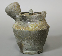 Echizen wood-fired kyusu teapot