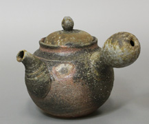 Echizen wood-fired kyusu teapot