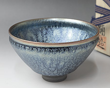 Tenmoku matcha chawan by Hashimoto Daisuke
