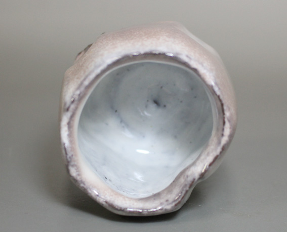 Hagi ware - Kurinuki guinomi by Kaneta Masanao